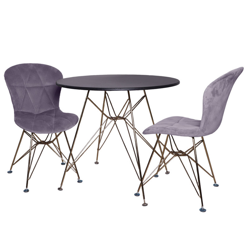 میز و صندلی ناهارخوری 2 نفره مدل MET01