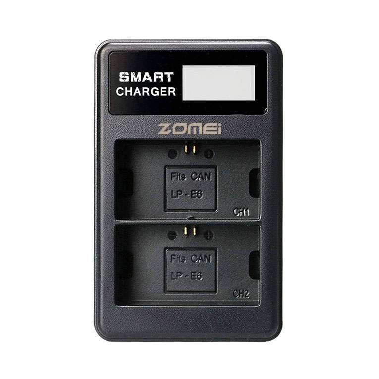 شارژر باتری دوربین زومی مدل Smart MicroUSB E6