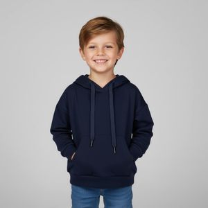 هودی بچگانه مادر مدل سیلوا رنگ سرمه ای