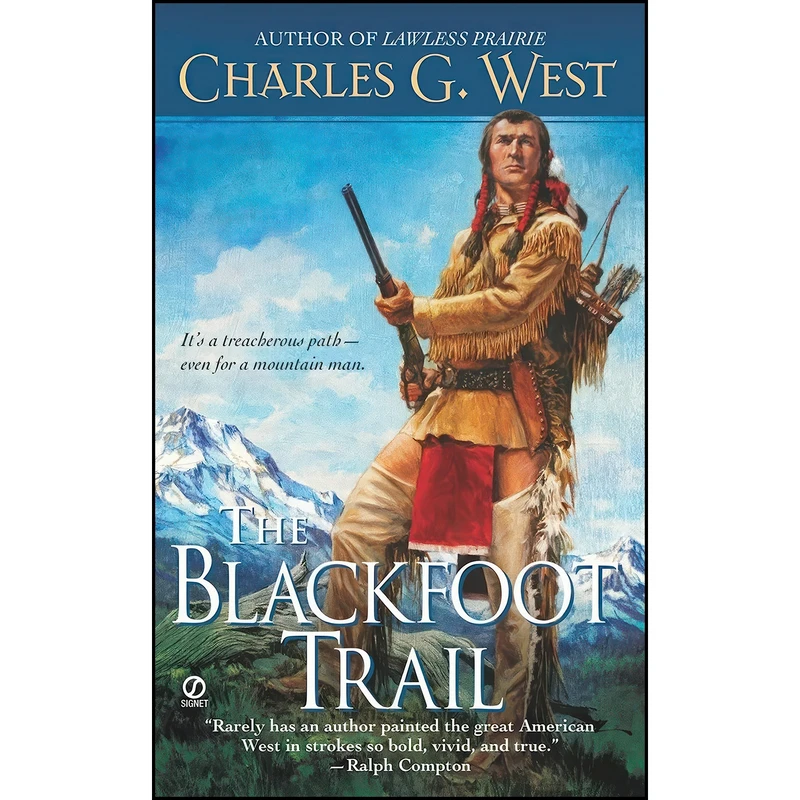 کتاب The Blackfoot Trail اثر Charles G. West انتشارات Berkley