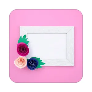 زیر لیوانی کاکتی طرح گل مدل mp19689