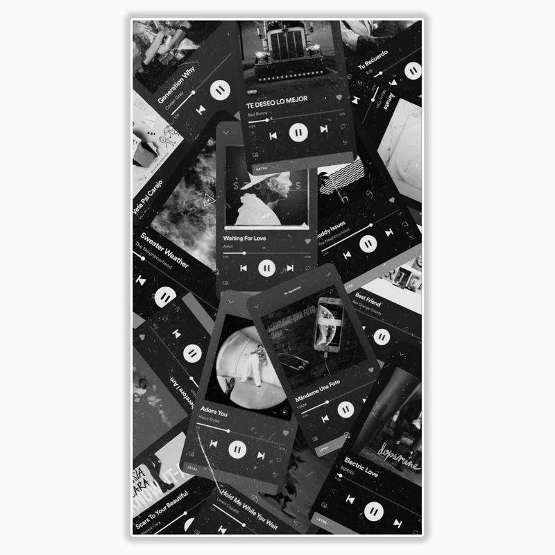 استیکر لپ تاپ و موبایل بووم طرح اهنگ های معروف کد N30