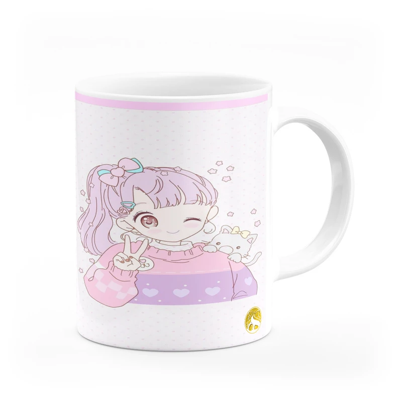 ماگ هومرو طرح دخترونه فانتزی کاوایی مدل MG7819