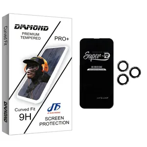 JF Diamond SuperD Screen Protector For Apple  iPhone 13 Pro Max With Camera Lens Protector