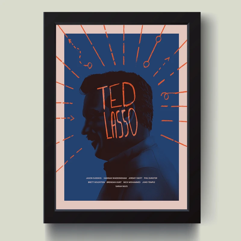 تابلو مدل Ted Lasso کد MJ131360