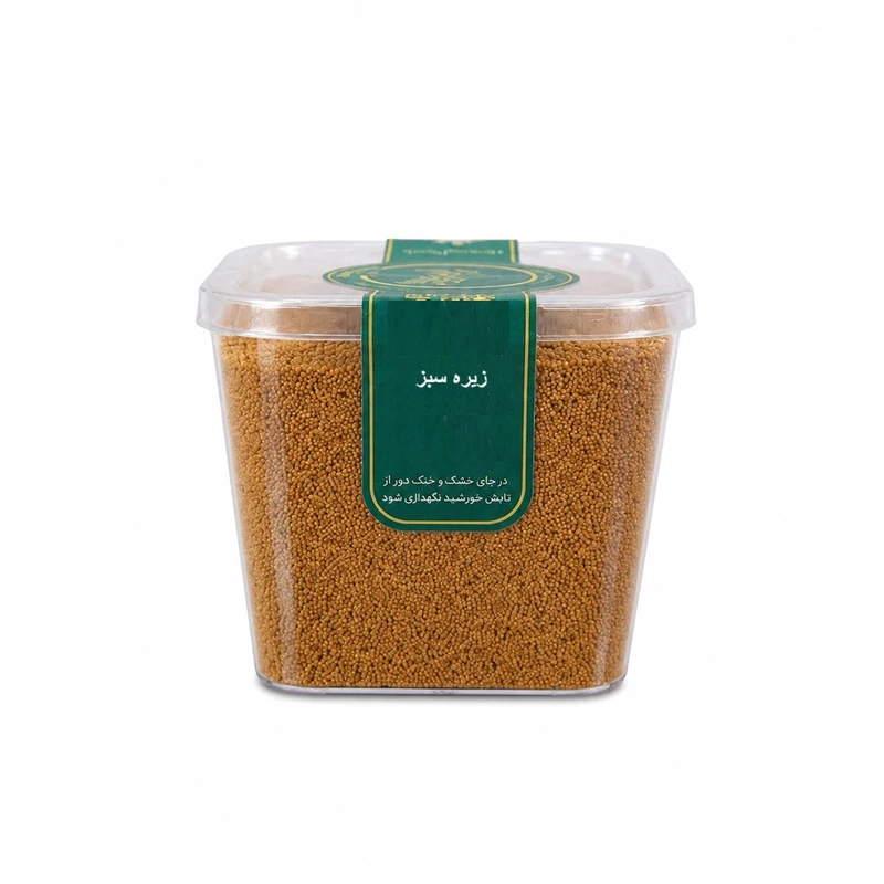 خاکشیر پاک شده زیره سبز - ۲۰۰ گرم