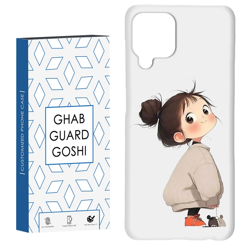 کاور قاب گارد گوشی طرح دختر ملوس کد Dimo-960 مناسب برای گوشی موبایل سامسونگ Galaxy A22 4G / Galaxy M32 4G