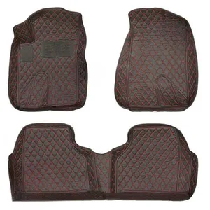 کفپوش پنج بعدی خودرو مدل چرم مناسب برای پژو پارس