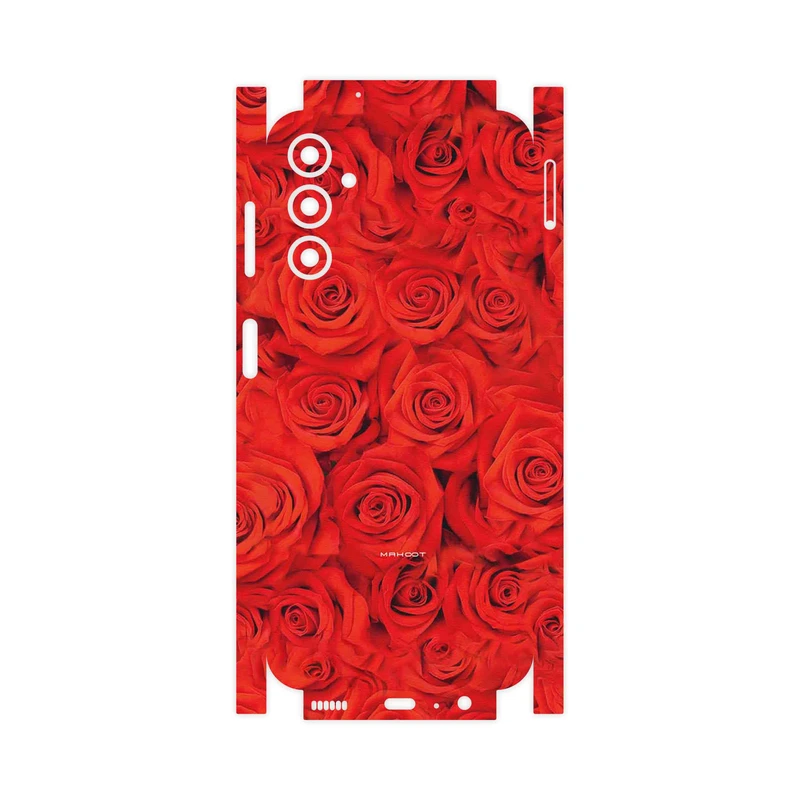 برچسب پوششی ماهوت مدل Red_Flower-FullSkin مناسب برای گوشی موبایل سامسونگ Galaxy A14