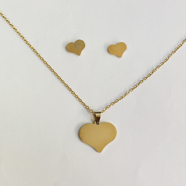 نیم ست زنانه طرح قلب کد 1876 نیم ست زنانه طرح قلب کد 1876