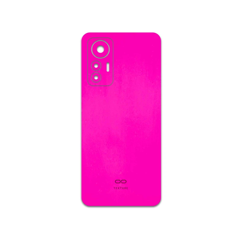 برچسب پوششی ماهوت مدل Phosphorus-Pink مناسب برای گوشی موبایل شیائومی 12 Lite