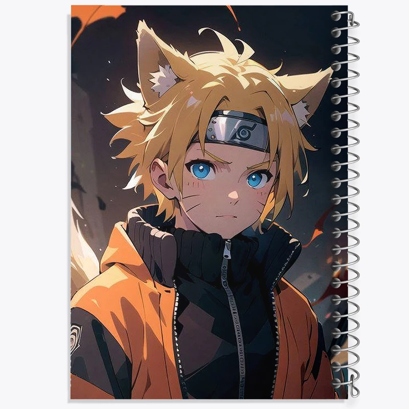 دفتر مشق 50 برگ خندالو طرح انیمه ناروتو کد N1604