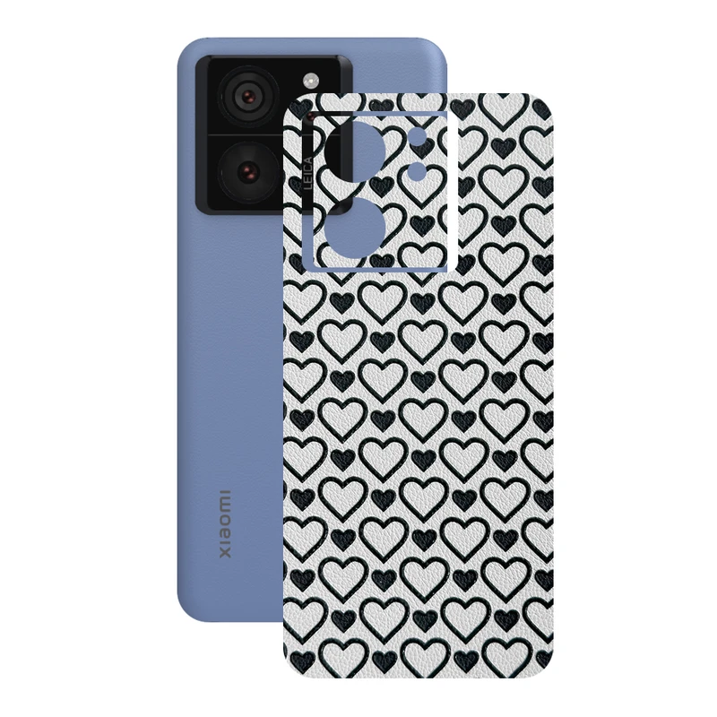 برچسب پوششی ریمکس مدل Leth طرح قلب مناسب برای موبایل شیائومی 13T Pro