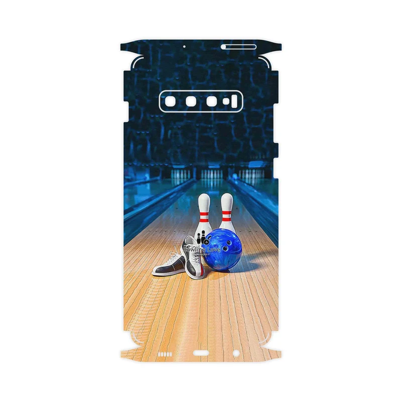 برچسب پوششی ماهوت مدل Bowling-FullSkin مناسب برای گوشی موبایل سامسونگ Galaxy S10 Plus