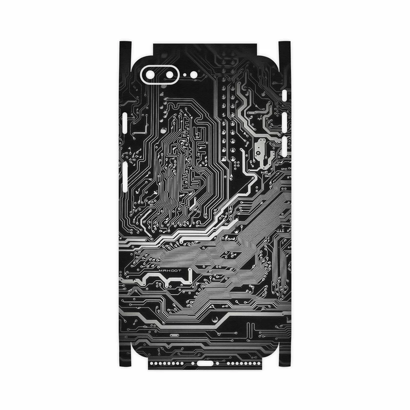 برچسب پوششی ماهوت مدل Black Printed Circuit Board-FullSkin مناسب برای گوشی موبایل اپل iPhone 8 Plus