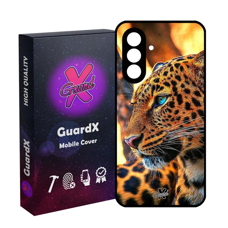 کاور گارد ایکس طرح پلنگ مدل 10237 مناسب برای گوشی موبایل سامسونگ Galaxy S24 FE