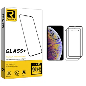 Randika GLD Screen Protector For Apple iPhone XS Max Pack Of 3