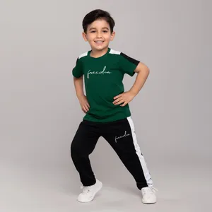 ست تی شرت و شلوار پسرانه مادر مدل 350