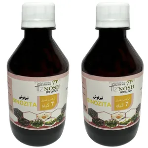 عرق 7 گیاه سینوزیت تیزنوش - 500 میلی لیتر بسته 2 عددی