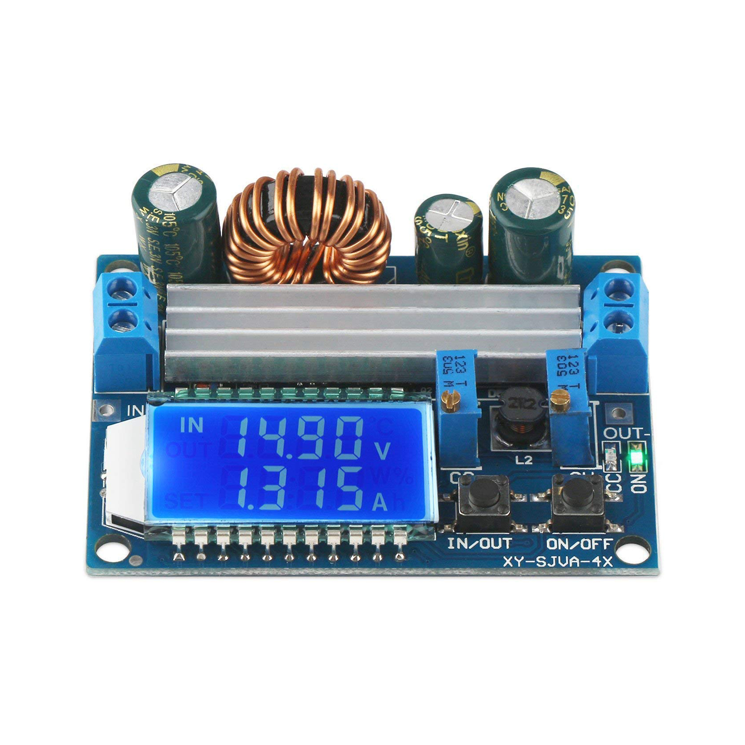 ماژول منبع تغذیه کد cc-cv-30w-LCD