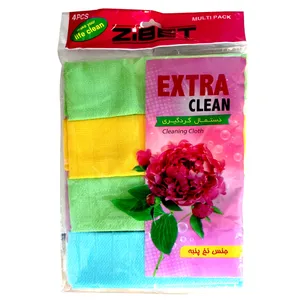 دستمال آشپزخانه زیبت مدل textra کد 200 مجموعه 4 عددی