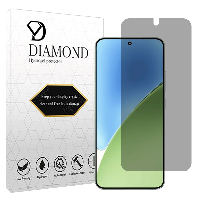 محافظ صفحه نمایش حریم شخصی دیاموند مدل Tough مناسب برای گوشی موبایل شیائومی 15 Pro