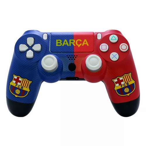 دسته بازی پلی استیشن 4 مدل barca طرح بارسلونا