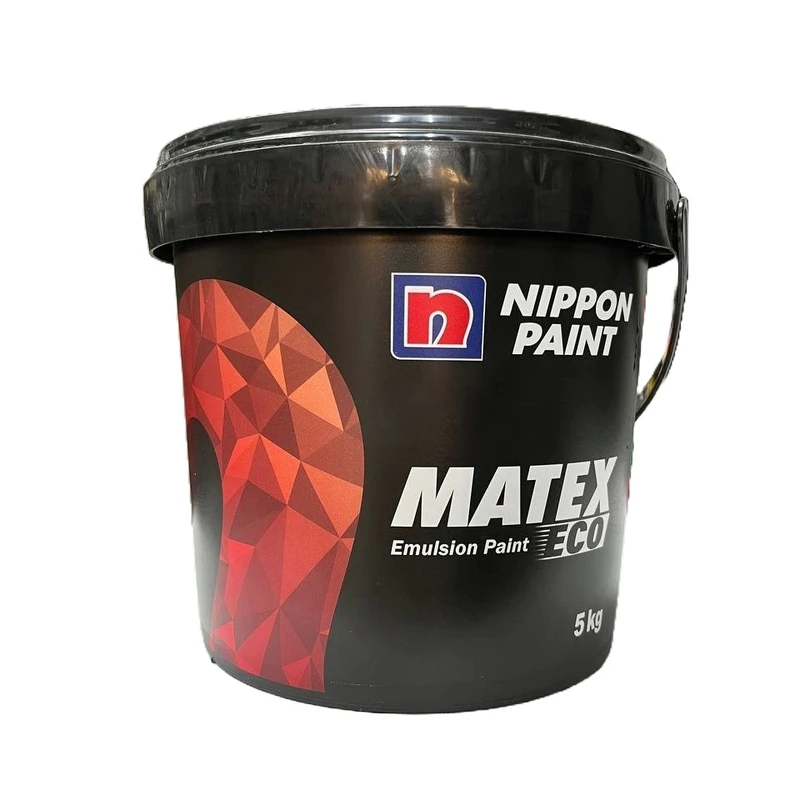 رنگ پلاستیک سفید ماتکس نیپون کد 6400 وزن 5 کیلوگرم