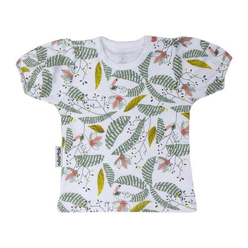 تی شرت آستین کوتاه نوزادی آدمک مدل طوطی