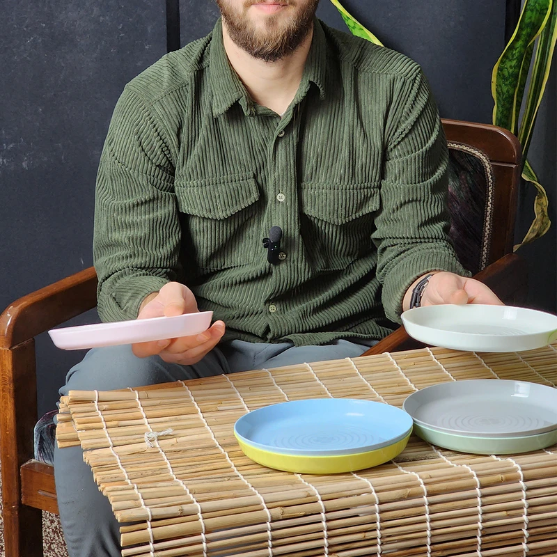 عکس شماره 7 : بشقاب غذاخوری ایکیا مدل kalas an31 بسته 6 عددی