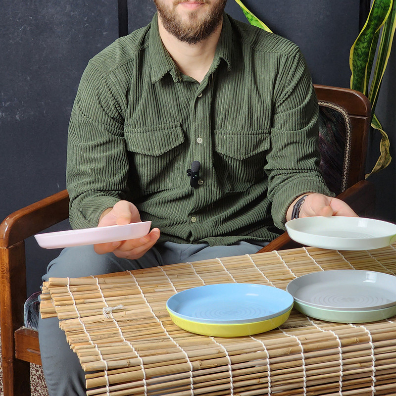 بشقاب غذاخوری ایکیا مدل KALAS AN31 بسته 6 عددی