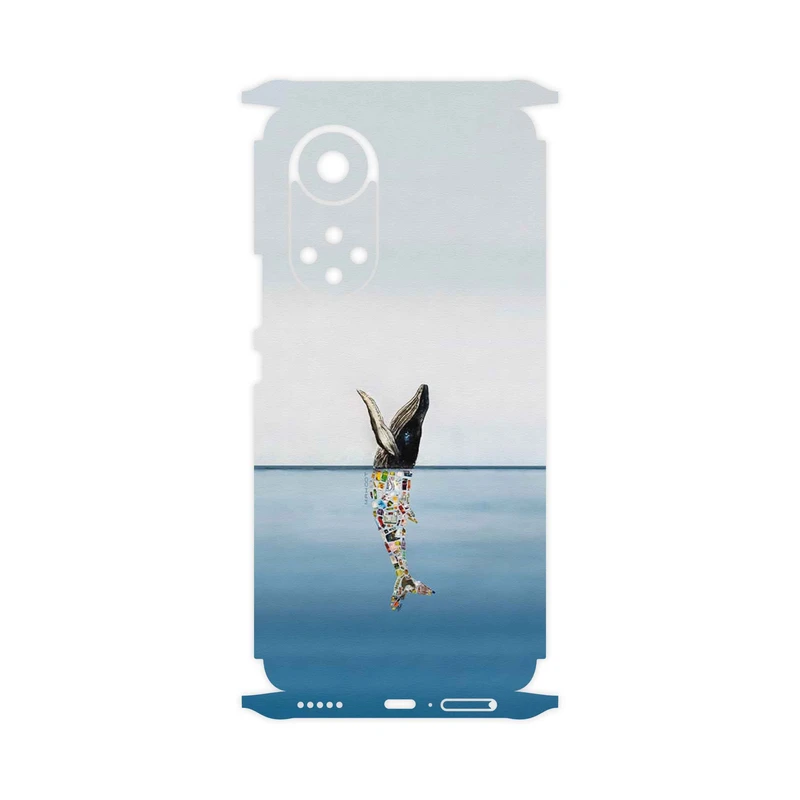 برچسب پوششی ماهوت مدل Collage of Sea Trash-FullSkin مناسب برای گوشی موبایل هوآوی Nova 9