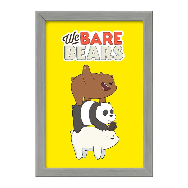 تابلو خندالو طرح انیمیشن سه خرس کله پوک کد 27627