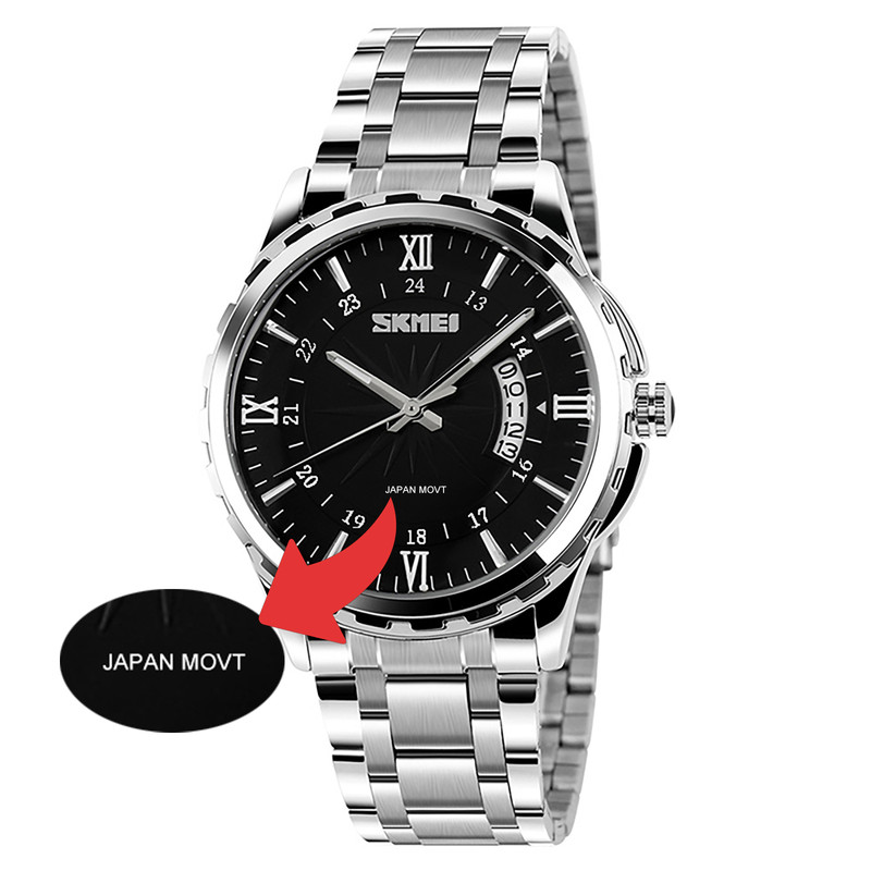 ساعت مچی عقربهای مردانه اسکمی مدل 9069 plus japan movt