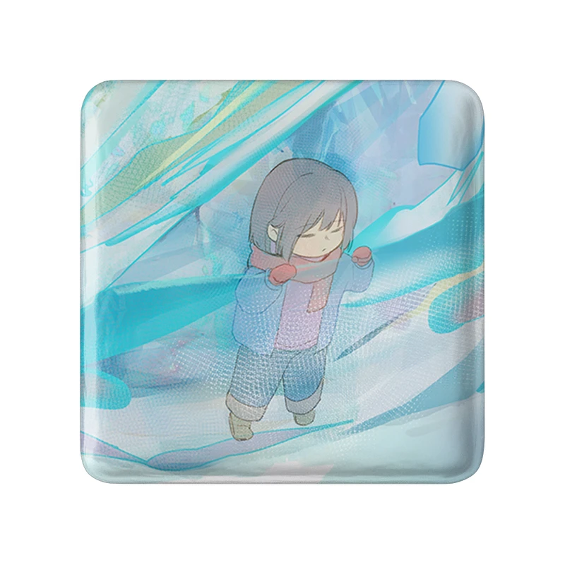 پیکسل خندالو طرح بازی آندرتیل (Undertale) مدل مربعی کد 31808