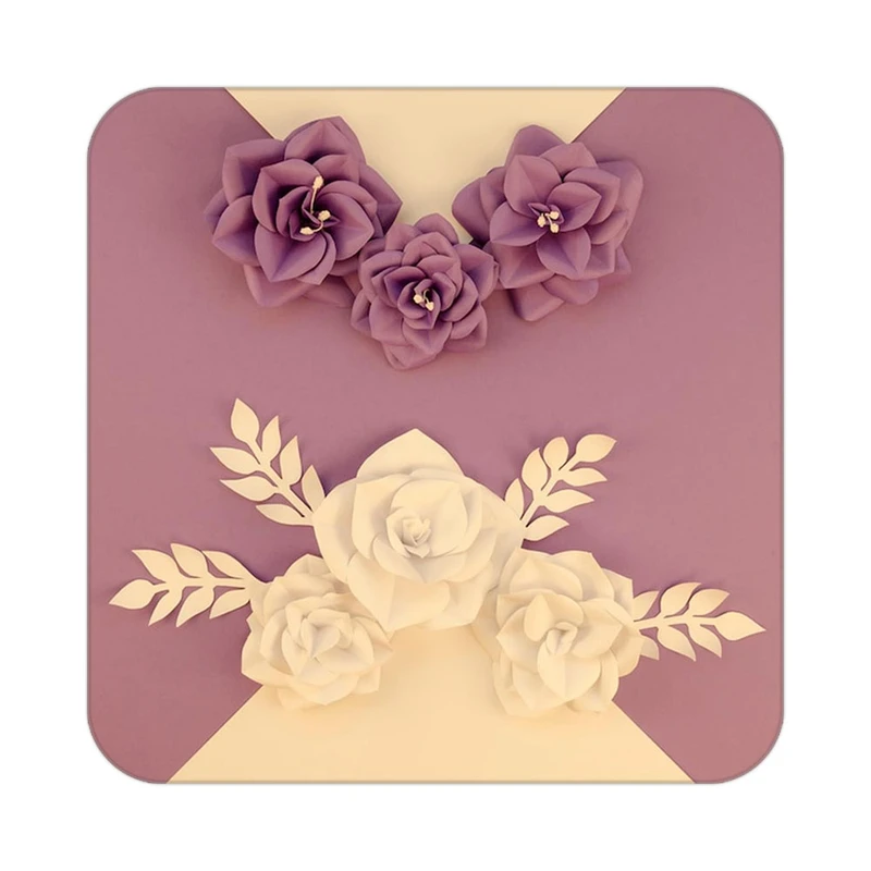 زیر لیوانی کاکتی طرح گل مدل mp16052