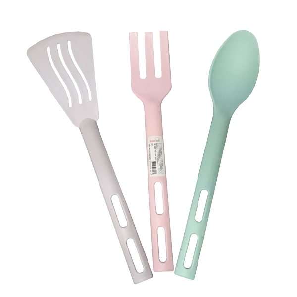 ست ابزار آشپزی 3 پارچه مدل پاستیلی