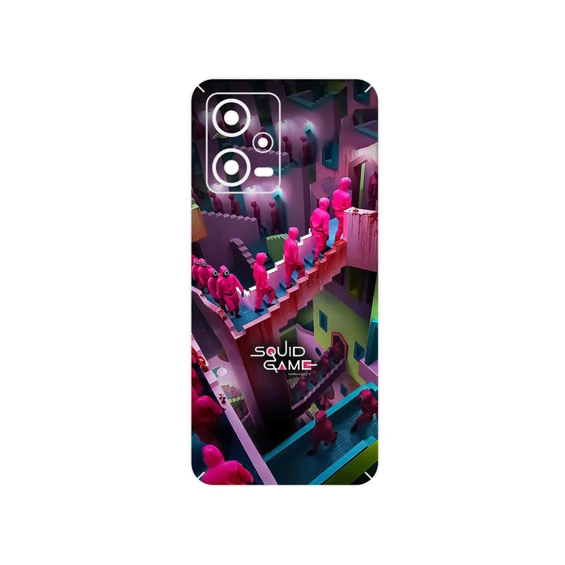برچسب پوششی ماهوت مدل Squid Game مناسب برای گوشی موبایل شیائومی Redmi Note 12 5G