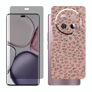 Glass Together model privacy screen protector suitable for Honor X9c mobile phone with back cover sticker