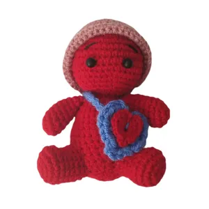 عروسک بافتنی مدل آدمک