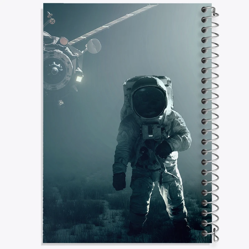 دفتر نقاشی 50 برگ خندالو طرح فضانورد کد F1836