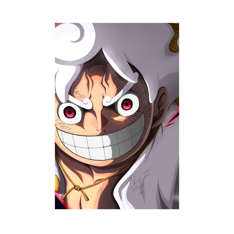 تابلو مدل لوفی گیر 5 وان پیس luffy gear 5 one piece 03