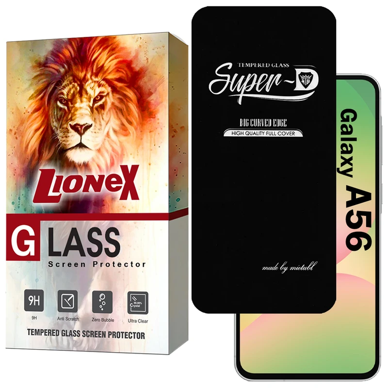 محافظ صفحه نمایش لایونکس مدل SUPERDNL مناسب برای گوشی موبایل سامسونگ Galaxy A56 5G