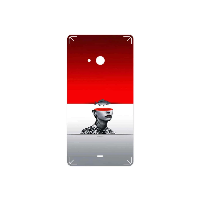 برچسب پوششی ماهوت مدل Collage of surreal Portrait of Women 1 مناسب برای گوشی موبایل مایکروسافت Lumia 540