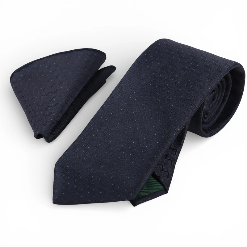 کراوات و دستمال جیب مردانه نسن مدل V71