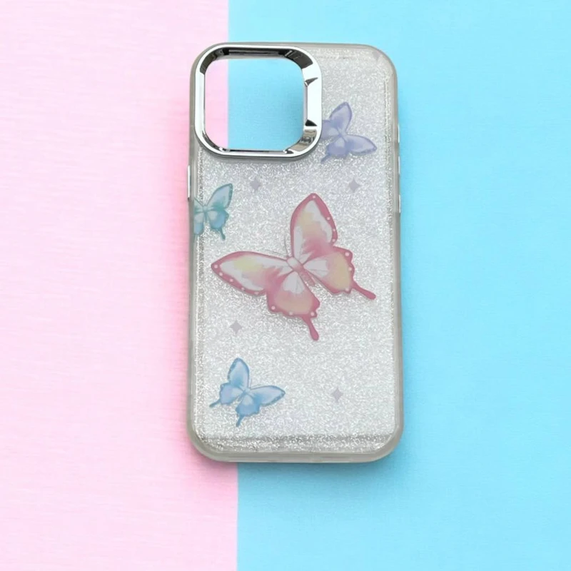 کاور شاین طرح پروانه کد 8021 مناسب برای گوشی موبایل اپل Iphone 15
