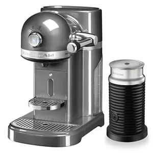 اسپرسوساز نسپرسو مدل KitchenAid همراه با دستگاه کف‌ شیر ساز