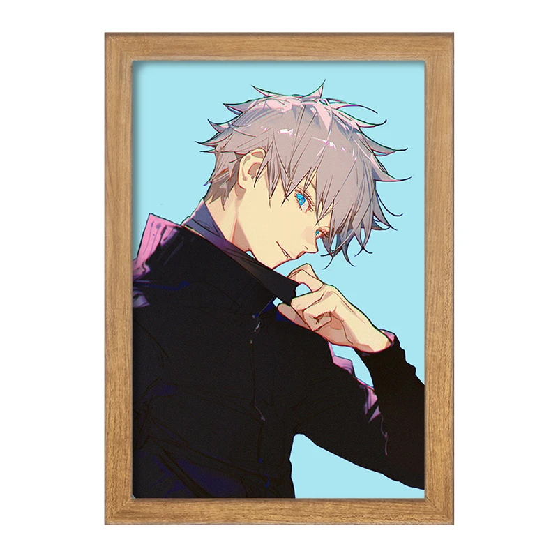 تابلو خندالو مدل گوجو ساتورو انیمه جوجوتسو کایزن کد F1650