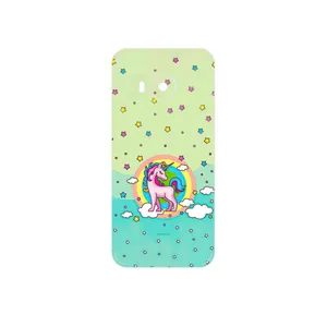 MAHOOT Rainbow unicorn adventure Cover Sticker for HTC One ME