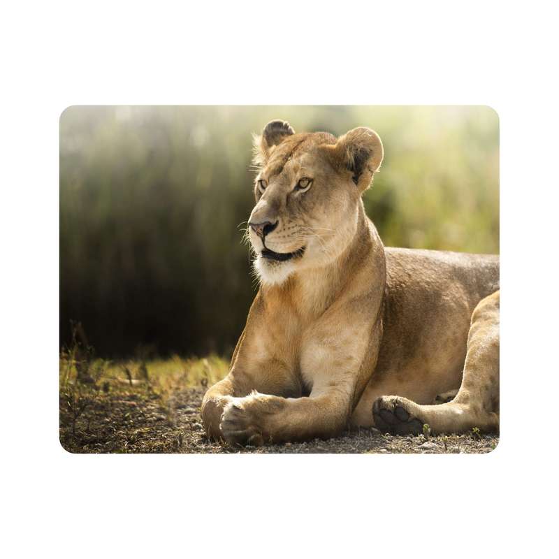 ماوس پد اطلس آبی  طرح شیر ماده   مدل T7660